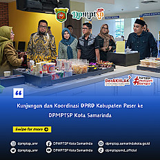                                     Kunjungan dan Koordinasi dari DPRD Kabupaten Paser
                                    