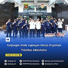                                     Kunjungan Study Lapangan Kinerja Organisasi Pelatihan Admistrator
                                    