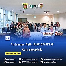                                     Pertemuan Rutin DWP DPMPTSP Kota Samarinda
                                    