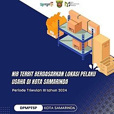                                     NIB terbit berdasarkan lokasi pelaku usaha di kota samarinda
                                    