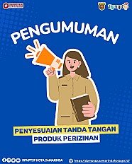                                     PENYESUAIAN TANDA TANGAN PRODUK PERIZINAN
                                    