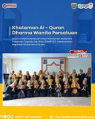                                     kegiatan Khataman Al-Qur’an bersama keluarga besar DWP DPMPTSP Kota Samarinda
                                    