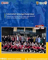                                     “Tubuh Sehat, Semangat Kerja Hebat”
                                    