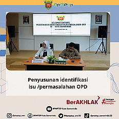                                     Penyusunan Identifikasi Is / Permasalahan OPD
                                    