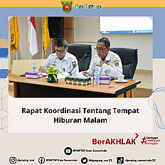                                     Rapat Koordinasi Tentang Tempat Hiburan Malam
                                    