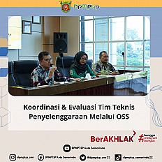                                     Koordinasi & Evaluasi Tim Teknis Penyelenggaraan Melalui OSS
                                    